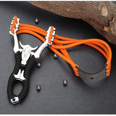 Professional Alloy Slingshot with Thick Strap - InspiredGrabs.com